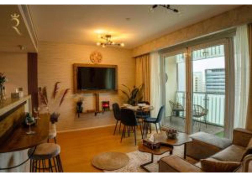 Al Raha Beach Apartment | 1BR Muneera Island Haven - Al Maha Serene Escape