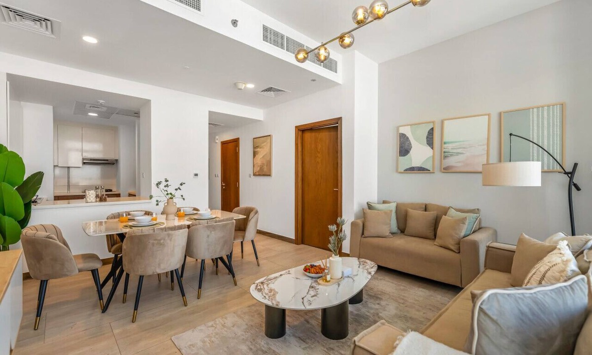 Jumeirah Village Circle Apartment | 1BR | Panoramic City View & Pool | Gym | Zaya JVC