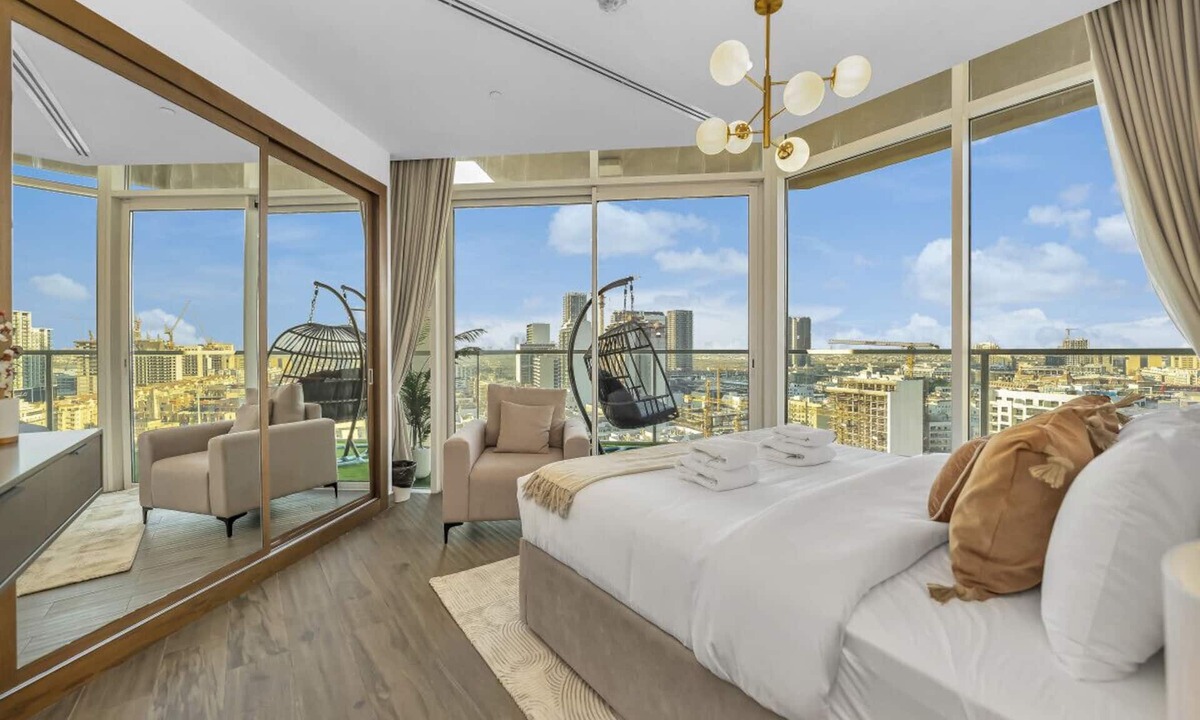 Jumeirah Village Circle Apartment | 1BR | Panoramic City View & Pool | Gym | Zaya JVC