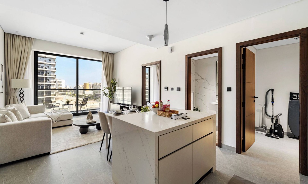 Al Satwa Apartment | 1BR with Huge Balcony Near Burj Al Arab