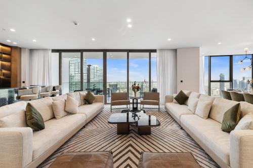 Dubai Marina Apartment | Allsopp & Allsopp - 4-Bedroom Penthouse with Panoramic Views in LIV Marina, Dubai Marina
