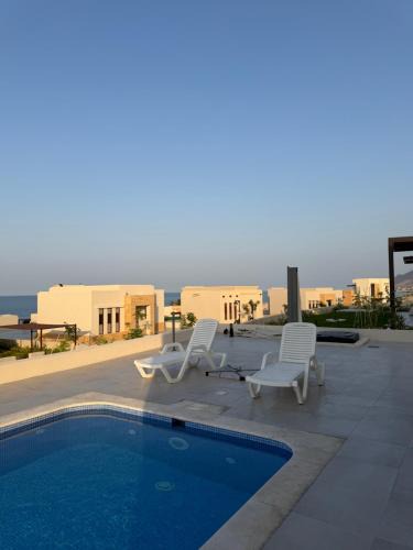 As Sifah Hotel | Beach front 414 villa private pool
