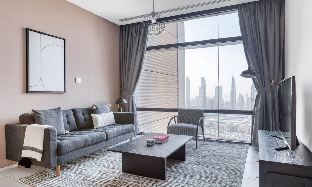 DIFC Apartment | Blueground | DIFC, pool, nr Burj Khalifa