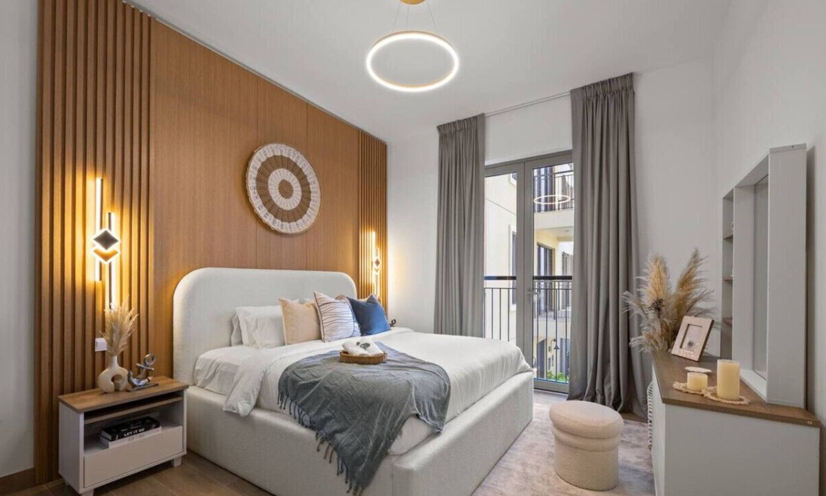 Dubai Apartment | Boho Bayfront 1BR in La Sirene 2 Seaport View