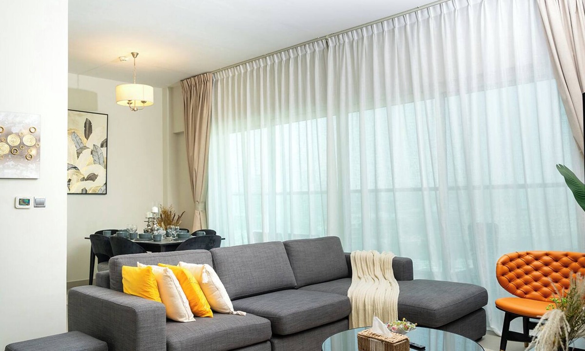 Jumeirah Village Circle Apartment | Charming 2-bedroom apartment with AC in vibrant Dubai-Jumeira Village Circle