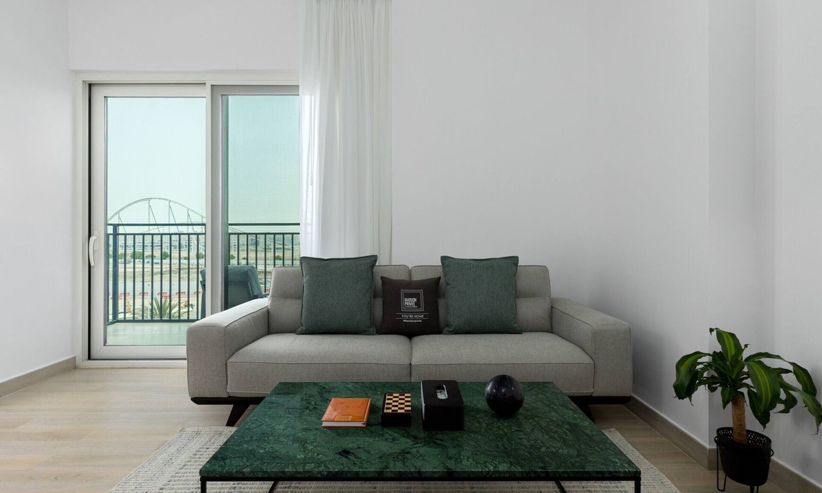 Abu Dhabi Apartment | Chic Yas Island Escape w/Iconic Ferrari World Vws