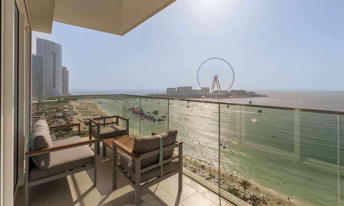 Jumeirah Beach Residence Apartment | Coastal JBR Apt w/Sweeping Sea & Bluewaters Views