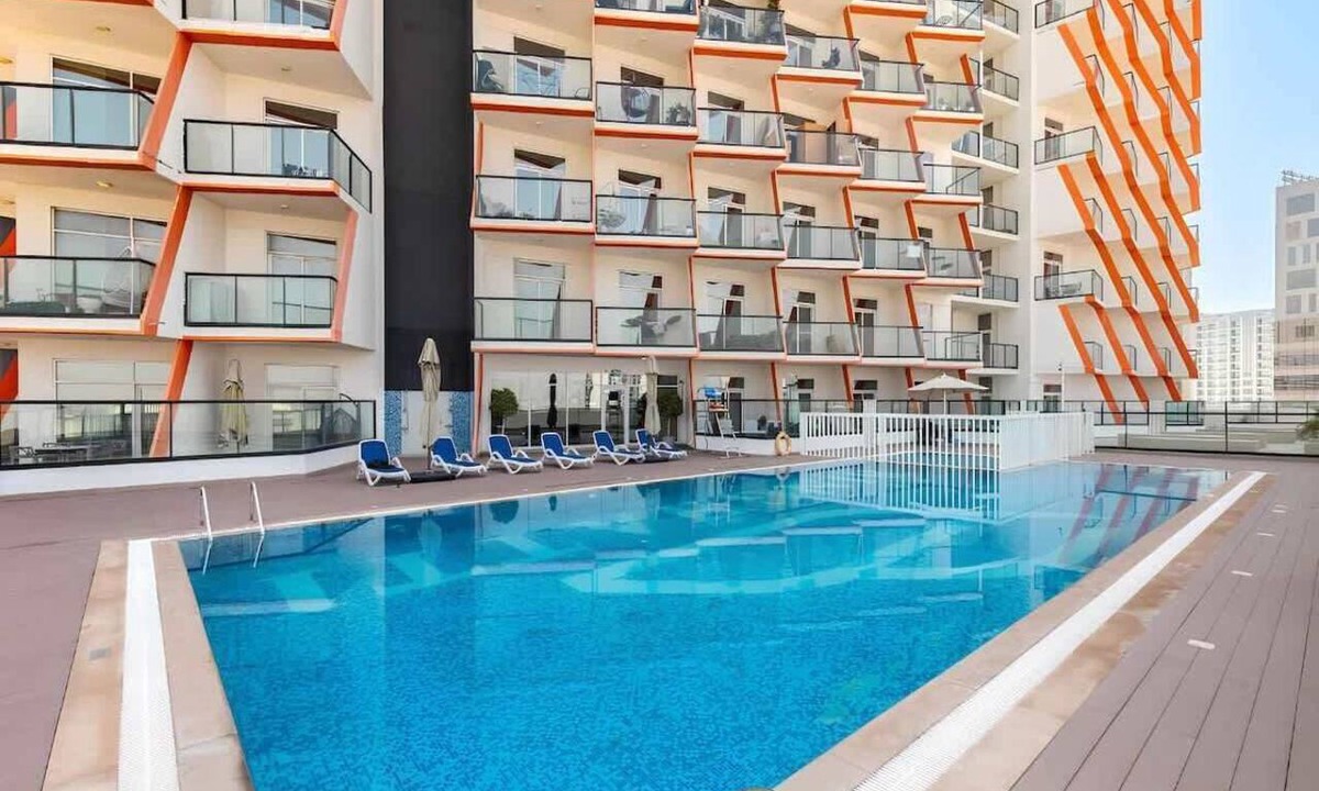 Jadaf Apartment | Dubai Al Jaddaf Apt Pool Gym Free Parking