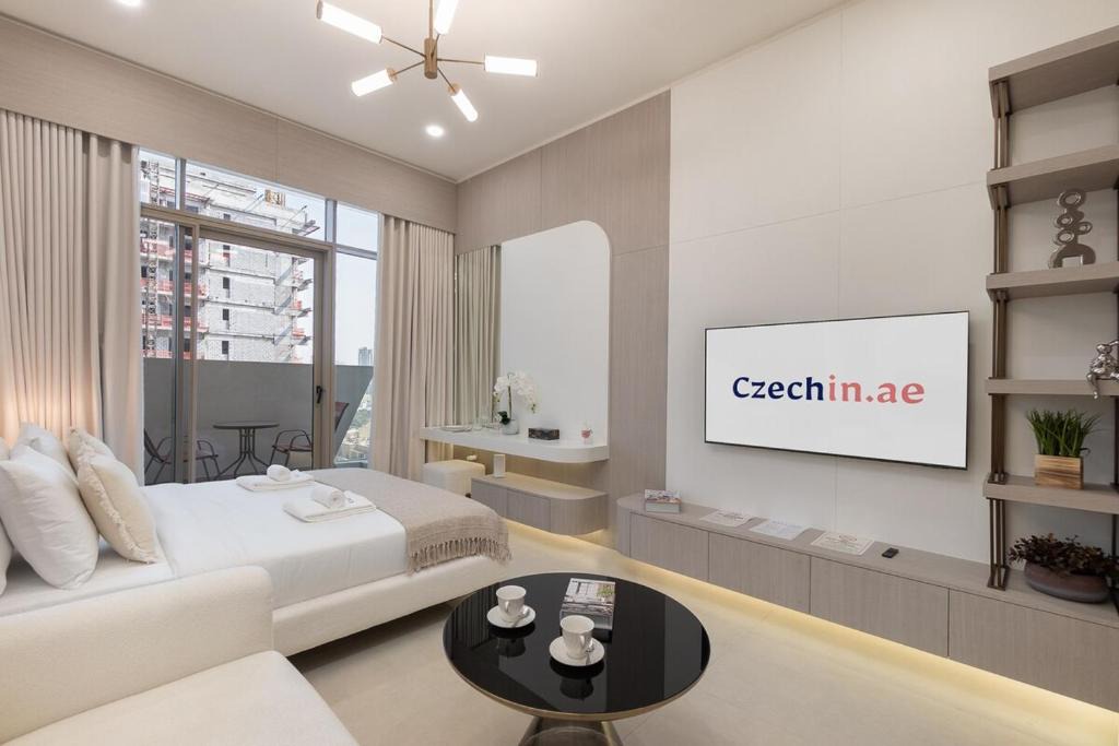 Jumeirah Village Circle Apartment | Elegant Studio Escape in JVC - by Czechin