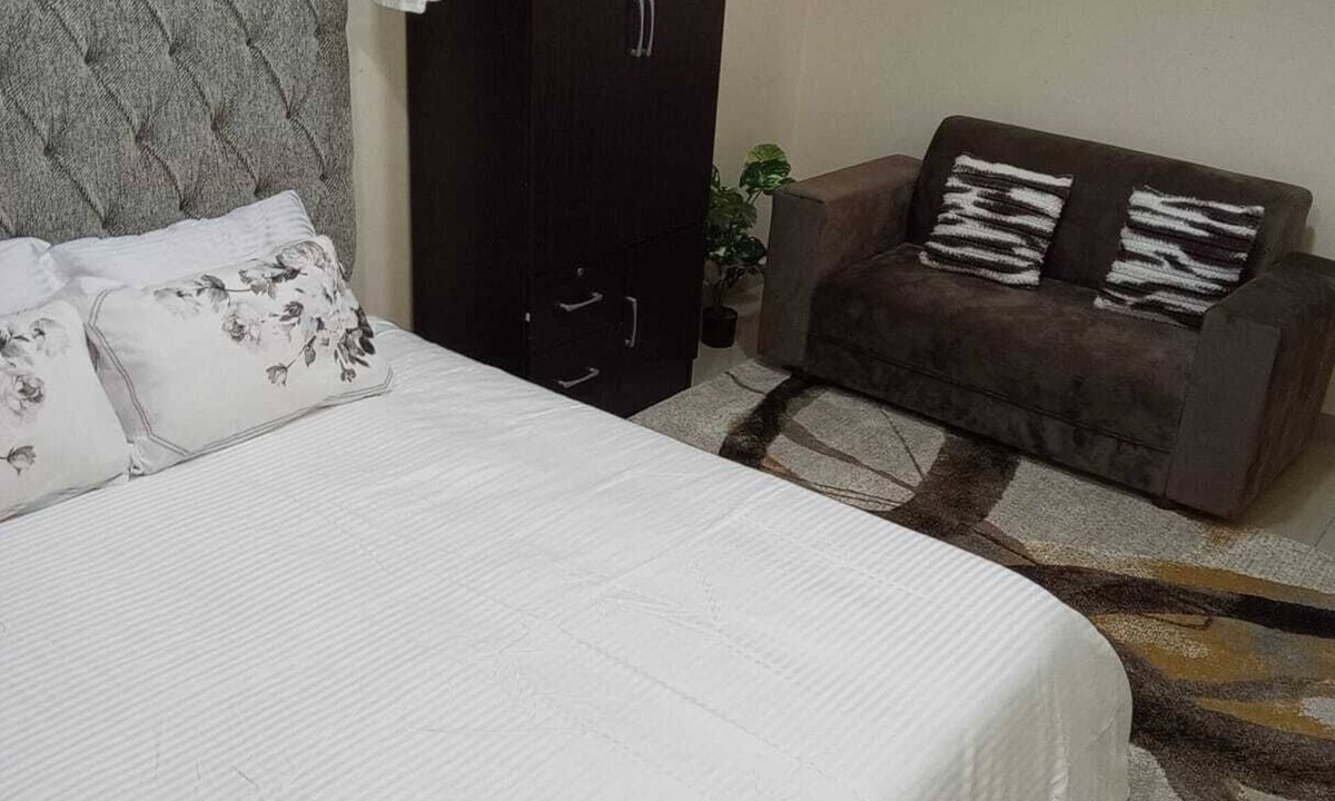 Mussafah Apartment | Escape to comfort 2-bedroom apartment with WiFi, AC in fabulous Abu Dhabi