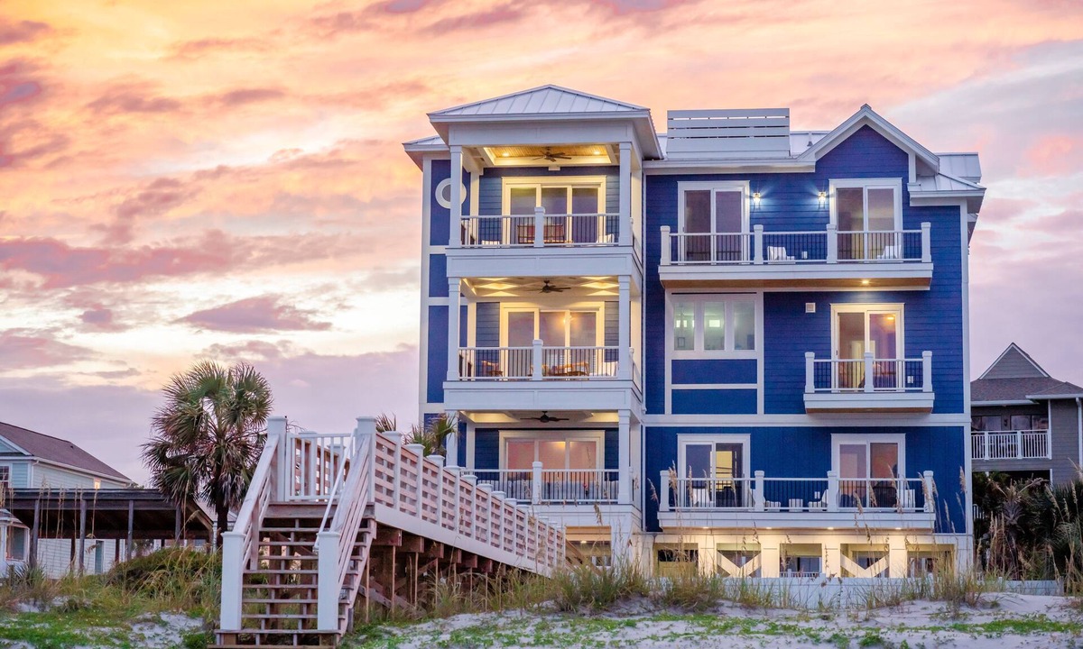 Surfside Beach House | Estate with Private Pool Sleeps 28 Guests in Surfside Beach