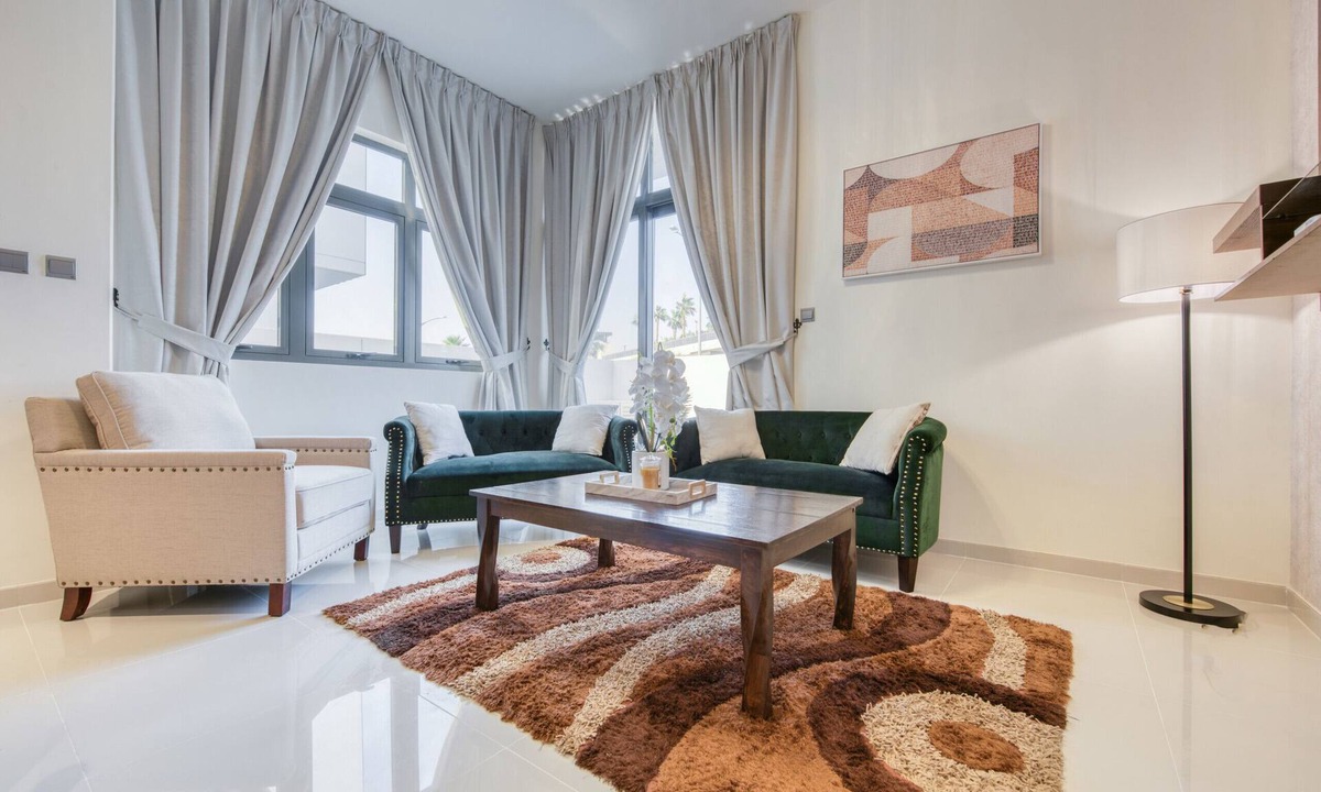 Dubai Ski Chalet | Extensive 3BR Townhouse at Damac Hills 2 Janusia by Deluxe Holiday Homes