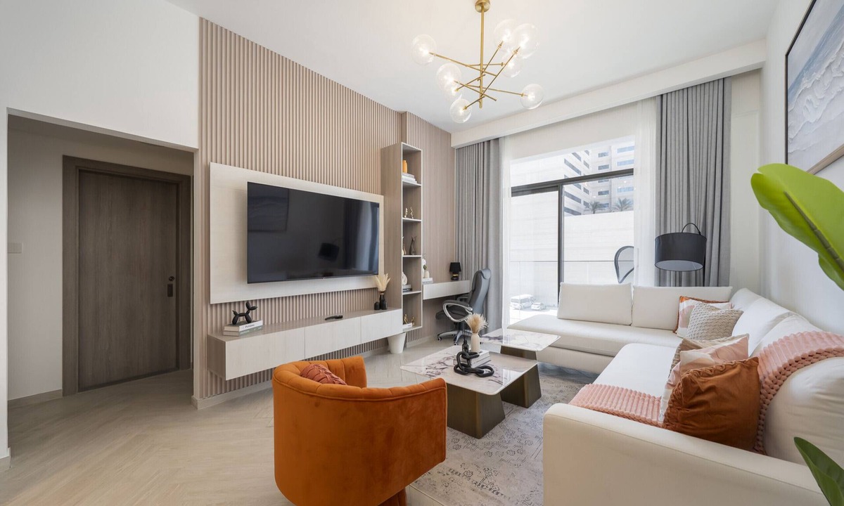 Jumeirah Village Circle Apartment | Few Minutes Walk to Circle Mall, Conveniently Close Community Park, and Near the Bus Station