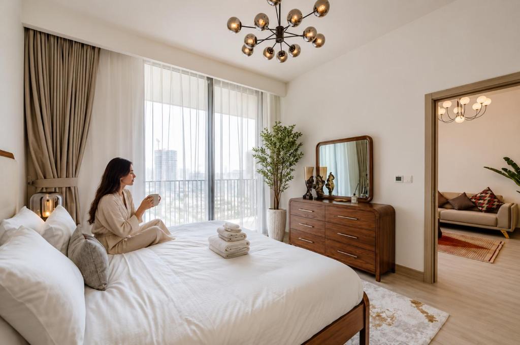 Jumeirah Village Circle Apartment | HAVN - High floor 1 bedroom in JVC