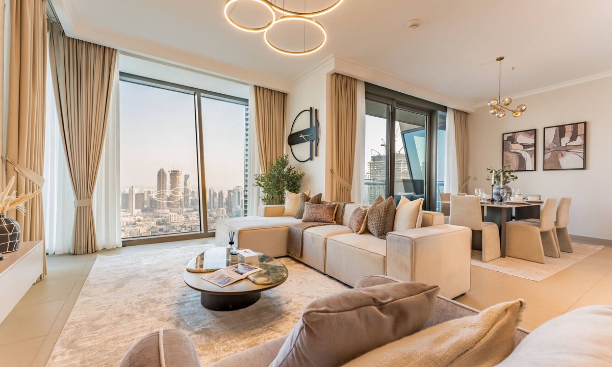 Downtown Dubai Apartment | High Floor with Direct Burj Khalifa and Fountain Views