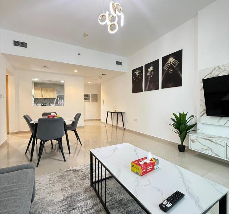 Jumeirah Village Circle Apartment | Large 1BR Apartment with Balcony in JVC - JLiving