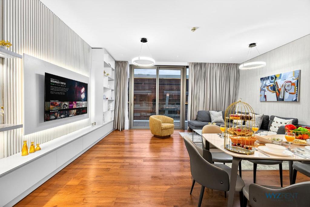 Al Wasl Apartment | Lush 2BR & Maids City Walk with Burj Khalifa View