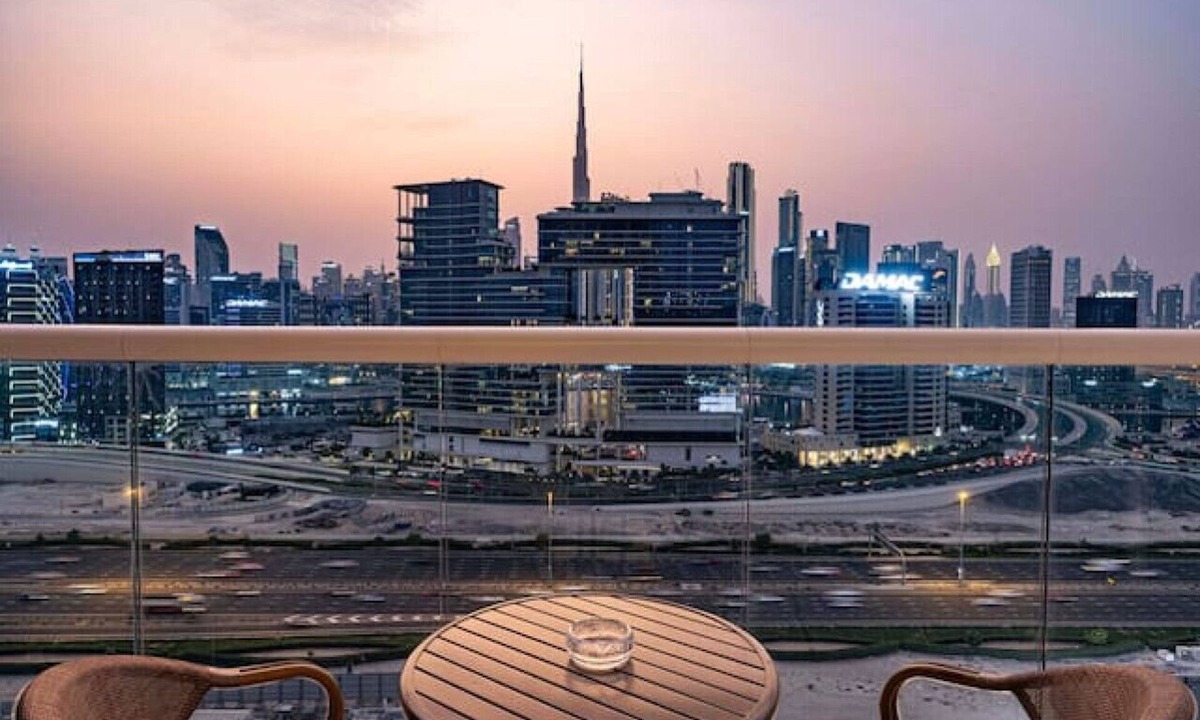 Business Bay Apartment | Lux 2BHK in prime Business Bay location Burj Khalifa Views