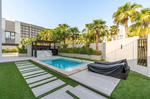 Dubai Apartment | MAG City Private Villa, 3BR with Pool, Garden & BBQ