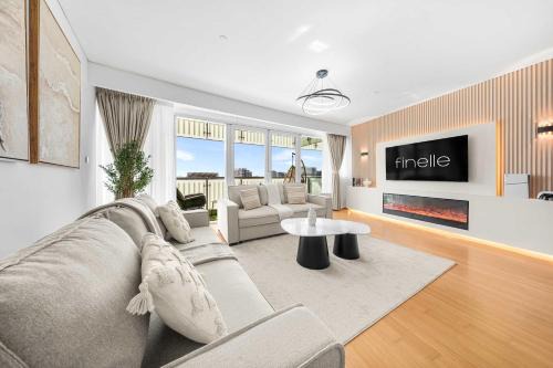 Al Raha Beach Apartment | Modern Coastal Escape with Private Beach Access