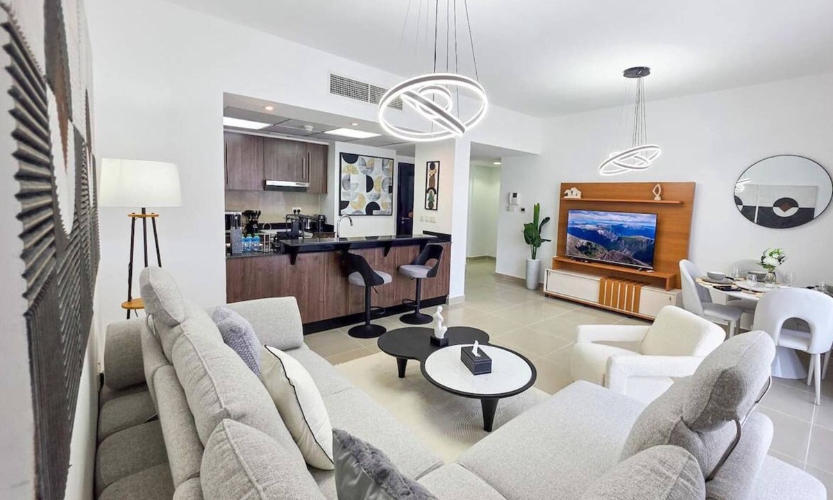 Abu Dhabi Apartment | Modern Escape | 1BR Home in Al Reef Downtown