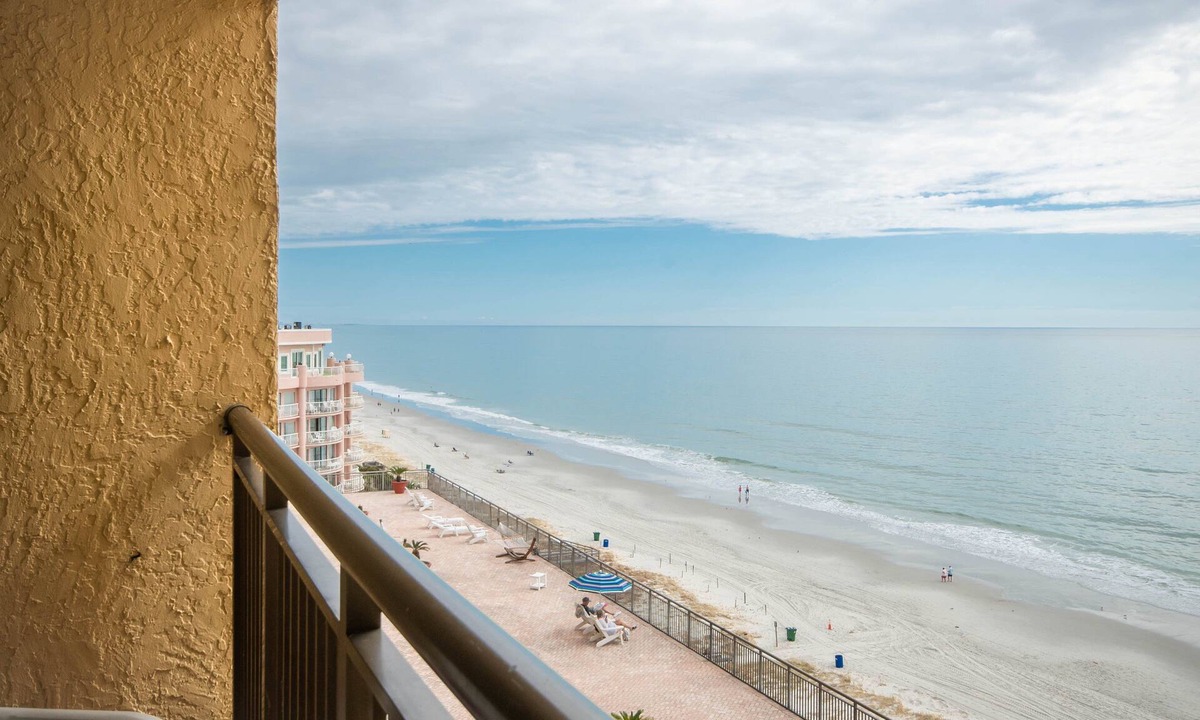 Myrtle Beach Condo | NO EXTRA FEES! Ocean Front Corner Condo w/KING BED & Full Kitchen