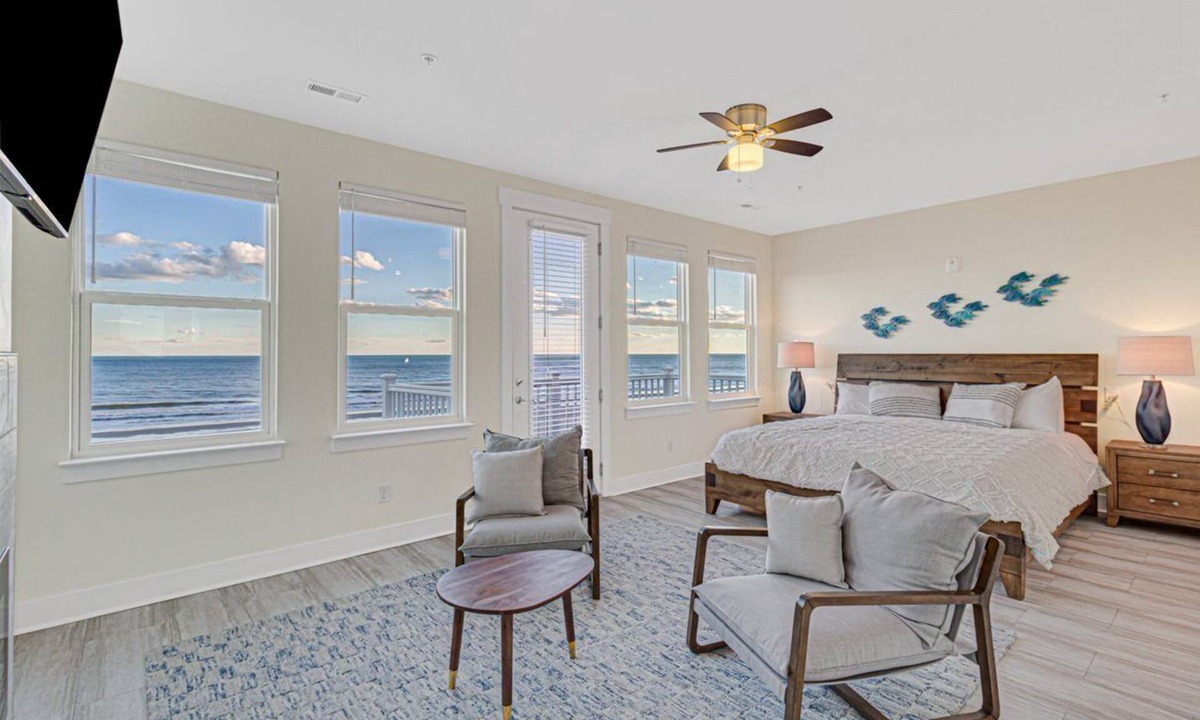 Crescent Beach House | Oceanfront Spectacular Views!Huge Oceanfront Pool with Spa and Game Room Unit B