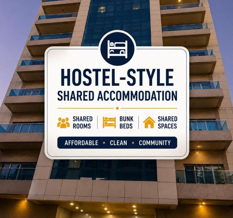 Old Dubai Apartment | Premium Hostel Sharing Near Burjuman Metro Great Location