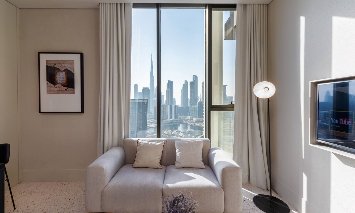 Business Bay House | Prime Studio w/Burj Views Near Downtown and Canal