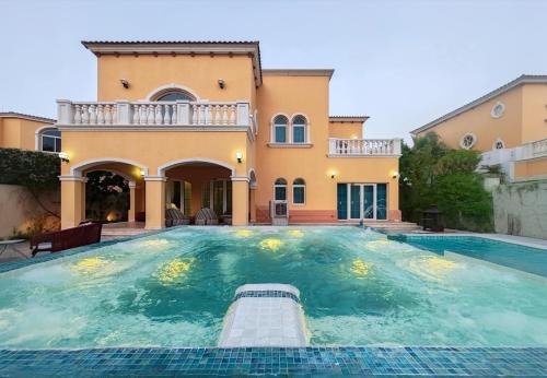 Jumeirah Park Villa | Royal private pool, Lux 7-bedroom villa on Marina