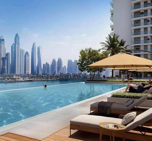 Dubai Marina Apartment | Seaside Serenity Perfect Beachfront Holiday Haven