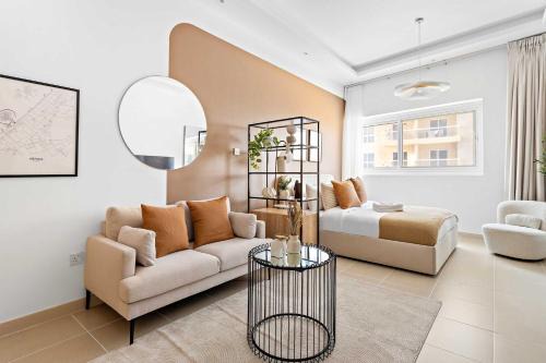 Dubai Apartment | Silkhaus Vacation Homes New Studio in ASB Tower Walking distance to mall