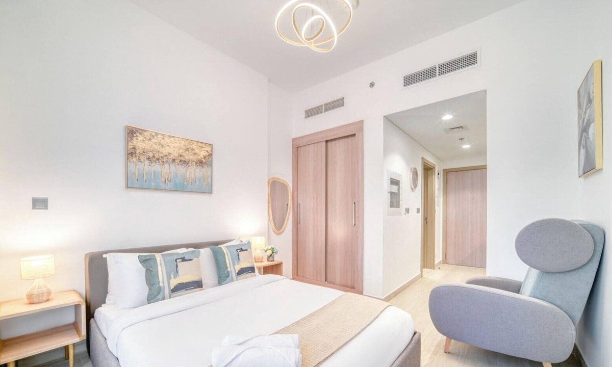Nad Al Sheba Apartment | Spacious Azizi Riviera Studio