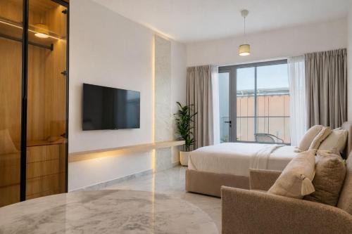 Masdar City Apartment | Stylish Stay Near Airport & Yas Island
