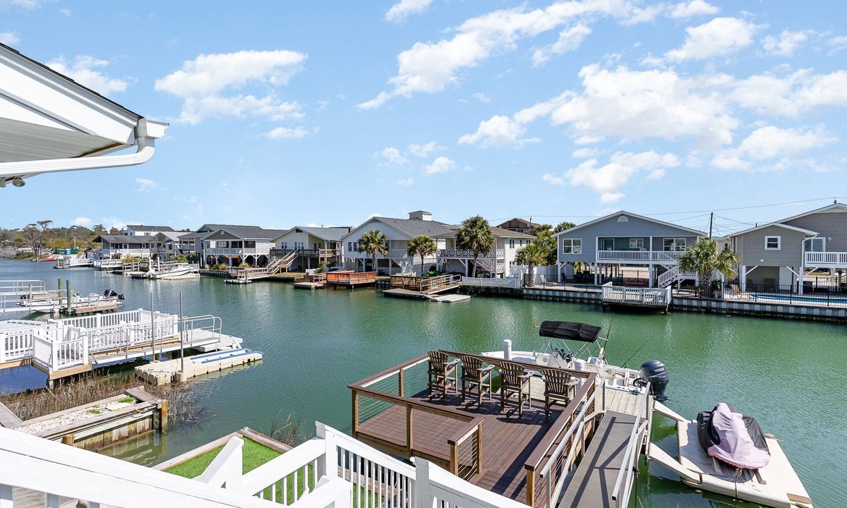 North Myrtle Beach House | The Leatherback Lodge! Channel front home!