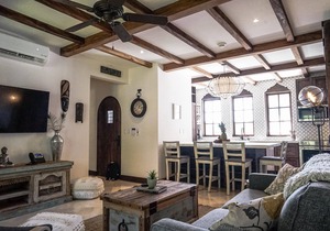 Condo with outside dining area, few steps to Danta Beach- At Las Catalinas