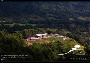 La Colina Pura Vista -B&B- wood cabins on Pacific