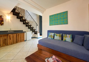 Only 350 meters from Tamarindo beach and downtown. In quiet and safe area.
