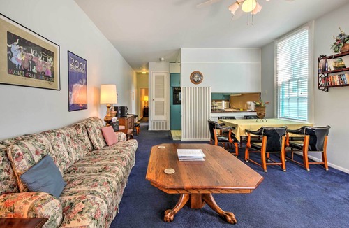 San Jacinto Apartment | 1 Mi to The Strand! Walkable Gem in Galveston