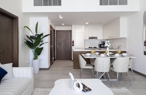 Jumeirah Village Circle Apartment | 1BR | Panoramic City View & Pool | Gym | Zaya JVC