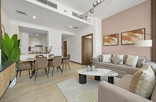 Jumeirah Village Circle Apartment | 1BR | Panoramic City View & Pool | Gym | Zaya JVC
