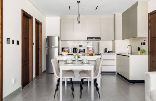 Al Satwa Apartment | 1BR with Huge Balcony Near Burj Al Arab