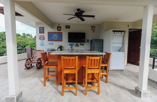 Caletas Villa | 6 room villa with rooftop terrace in Playa Coyote, Six room villa with pool, bar, and restaurant. Oc