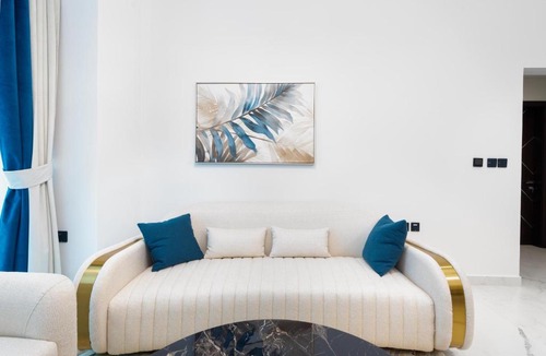 Al Barsha Apartment | Ahlan HH - Exclusive 2-BR Apartment in Opalz by Danube - Balcony with Mini Pool