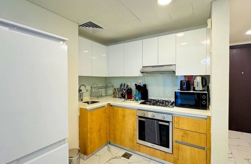 Al Raha Beach Apartment | Al Raha Bliss: Luxe 2BR Coastal Retreat