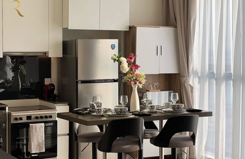 Abu Dhabi Apartment | Americana 1BR Apartment Al reem