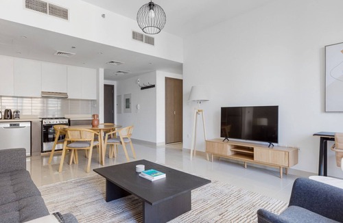 Dubai Apartment | Blueground | Dubai Creek Harbour, pool, nr Waterfront