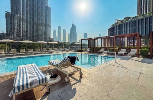Downtown Dubai Apartment | Burj Khalifa & Fountain Views Skyline Suite at Address Opera