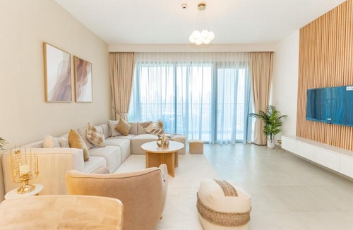 Bur Dubai Apartment | Burj Khalifa view with Grass Turf Balcony-Downtown by Tanami Holiday Homes