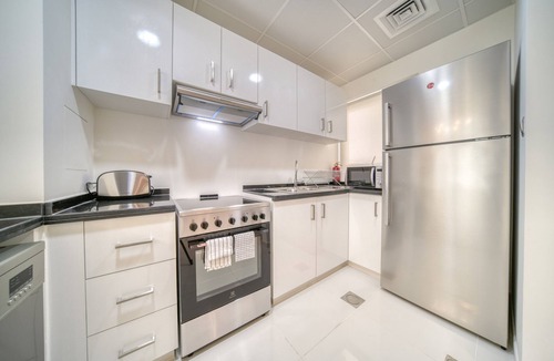 Dubai Ski Chalet | Cheerful 3BR Townhouse at DAMAC Hills 2, Dubailand by Deluxe Holiday Homes